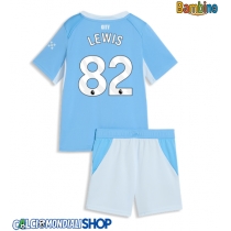 Maglie da calcio Manchester City Rico Lewis #82 Prima Maglia Bambino 2026-27 Manica Corta + Pantaloni corti)